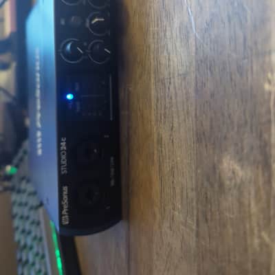 PreSonus Studio 24C 2x2 USB-C Audio / MIDI Interface 2019 - Present - Black image 3