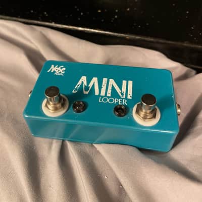 Nose Pedal Mini Looper True bypass pedal switcher 2019 Teal image 1