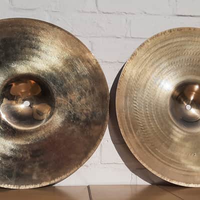 Zildjian 14" A Custom Hi-Hat Cymbals (Pair) 1991 - Present - Brilliant image 7