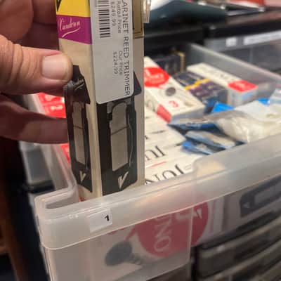 Vandoren Clarinet Reed Trimmer 2010 - Black image 2