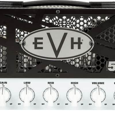 EVH 5150 III LBX 2-Channel 15-Watt Guitar Amp Head 2010s - Black with White Control Panel IVORY image 1
