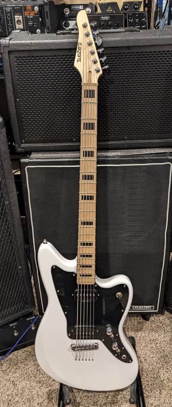 SubZero Rogue VI 30"-scale Baritone / Bass VI - Tuned E-E @ Bass Octave - Seymour Duncan P-Rails Pickups with Custom Switching, Locking Tuners & Brass Nut image 1