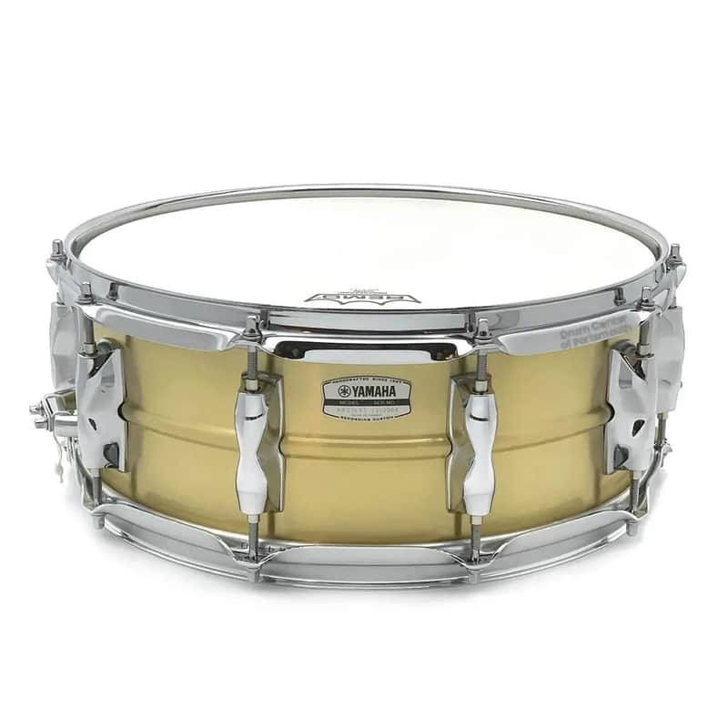 Yamaha Recording Custom Brass Snare Drum 14x5.5 image 1