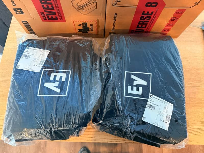 Electro Voice Everse 8 Padded Tote Bag (Pair) image 1