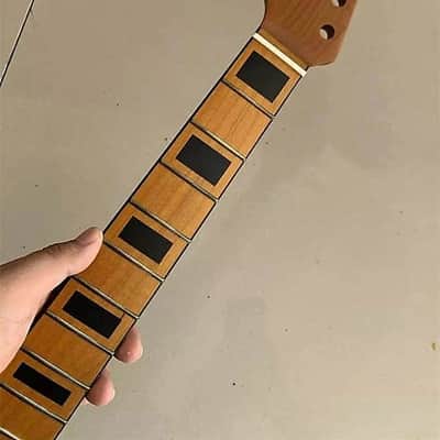 Left Handed Guitar Roasted Maple Jaguar/Mustang Style Neck, 22 Frets Fretboard image 1