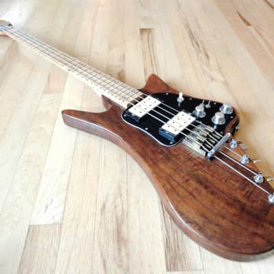1970s Bunker Pro-Bass Vintage Electric Bass Guitar Pro Line Dimarzio w/ hsc image 10