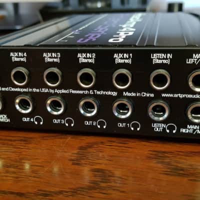ART Headamp 4 Pro 5 Channel Headphone Amplifier with Talkback image 3
