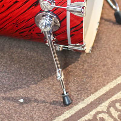DW Collector's Maple 333 Twisted Red Lava Drum Set - 22,10,12,16 -  SO#1447459 image 3