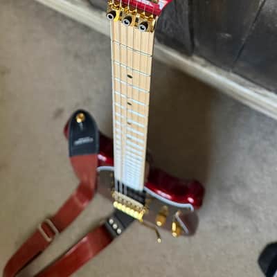 Ernie Ball Music Man Cutlass 2024 - Red Punch Sparkle image 2