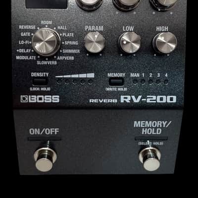 Boss RV-200 Reverb 2023 - Present - Black X7679 image 2