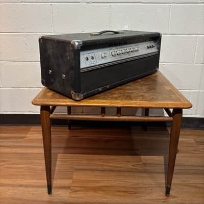 Ampeg V-4 100-Watt Guitar Head with Reverb 1974 - Black image 3