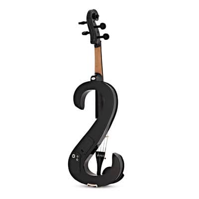 STAGG Black 4/4 Silent Electric Violin Set W/fine Tuners Solid Maple Outfit image 7