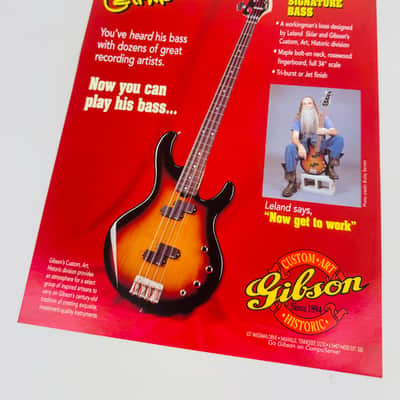 Gibson Custom, Art & Historic Flyer Packet 1996 image 7