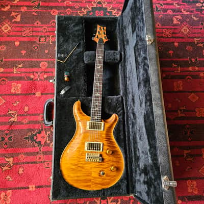 2001 PRS Custom 22 Tremolo Amber image 16