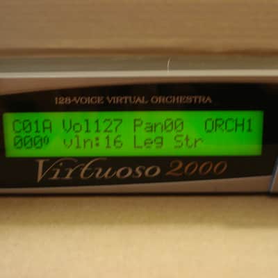 E-MU Enhanced ROM Virtuoso 2000 Rackmount 128-Voice Virtual Orchestra image 2