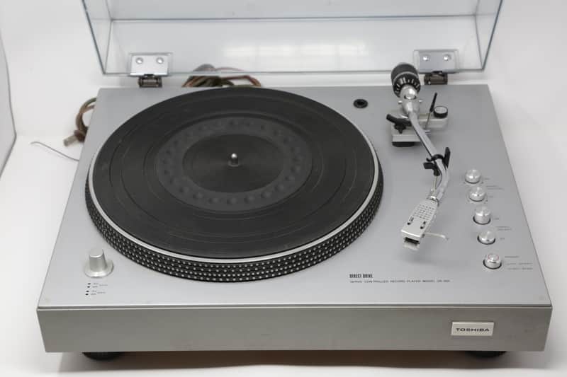 Toshiba SR-355 Direct Drive Turntable - Working w/ New Stylus image 1