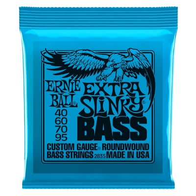 Ernie Ball 2835 Nickel Wound Extra Slinky 40-95 image 1