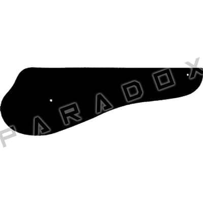 Custom Pickguard For 2010 - Present Epiphone Masterbilt Century Collection De Luxe Classic Archtop - Black Acrylic .125"