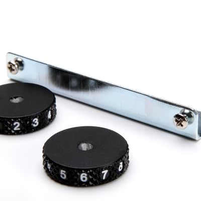Music City Bridge Numbered Roller Knobs with Fender Bracket, for Jazzmaster image 1