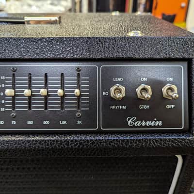Time Capsule! 1985 Carvin X100 Tube 100 Watt 12" Guitar Combo Amplifier - Looks Spectacular - Sounds Amazing! image 3