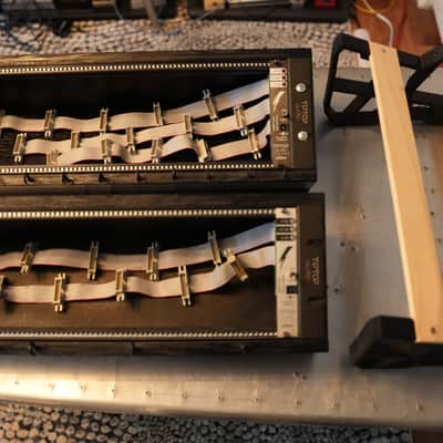2 Handmade Eurorack Cases with extras Tip-top HEK 2023 - Black image 3