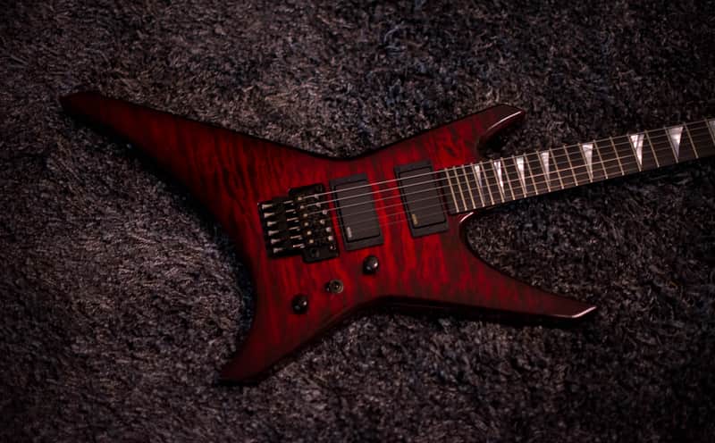 Jackson Warrior Custom Shop - Red Burst image 1