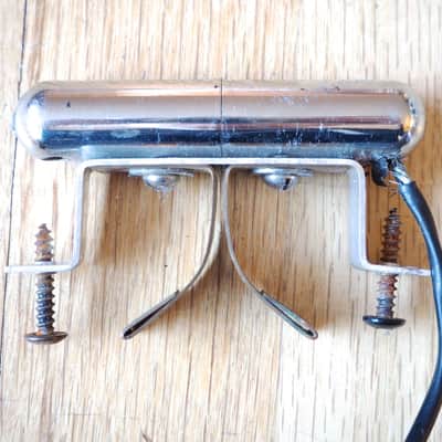 1960s Danelectro Lipstick Pickup Vintage Single Coil, Silvertone Coral image 2