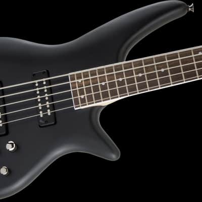 Jackson JS Series Spectra JS3V Satin Black 5-String Electric Bass Guitar image 6