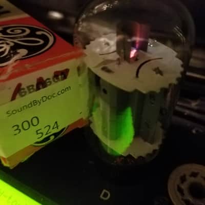 Sylvania etc. 8417 AT1000 TESTED Vacuum Tube early side and top getter hi-fi beam power pentode 1963-1965 image 3