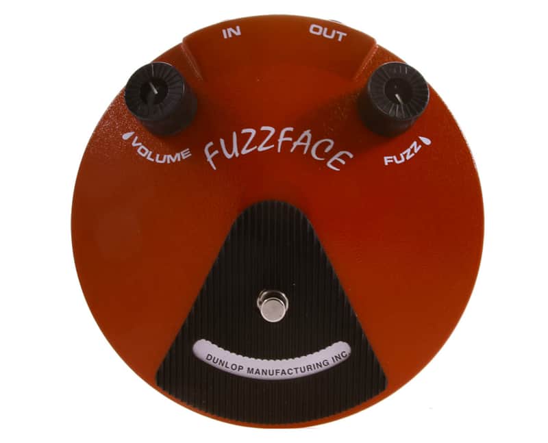 Dunlop JDF2 Fuzz Face Germanium Transistor Distortion Pedal image 1