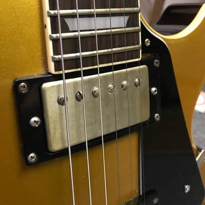 Epiphone Les Paul Standard Gold Top MIK- Lambertone Pickups- korea image 3