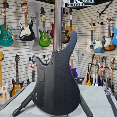 Ibanez EHB Ergonomic Headless Bass Guitar - Cosmic Blue Starburst Flat w/Gig Bag & PLEK*D #111 image 9