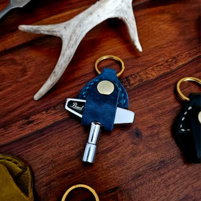Drum Key Fob - Handmade & Hand Stitched, one of a kind. image 6