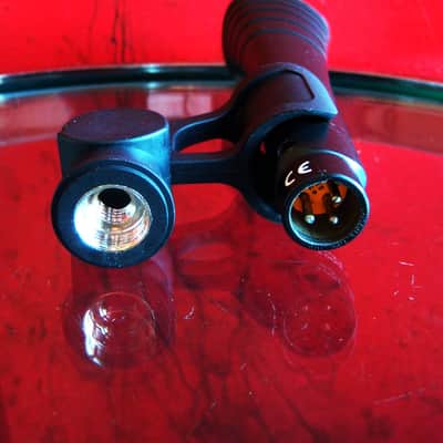 Vintage 1990's AKG D3700S Hyper Cardioid Dynamic Microphone Low Z w mic clip D1000E D190E  D3700 image 12