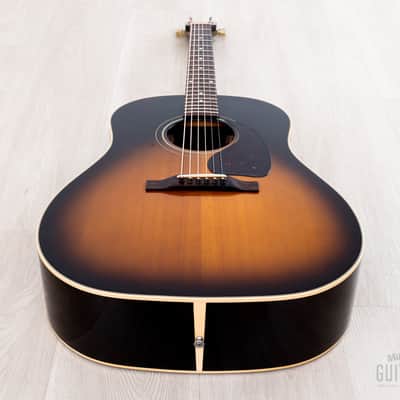 1995 Gibson J-45 Banner Logo Vintage Spec Dreadnought Acoustic Guitar Sunburst, Near-Mint w/ Case, Yamano image 12