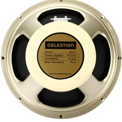 Celestion G12H-75 Creamback 12-inch 75-watt Replacement Guitar Amp Speaker - 8 ohm image 1
