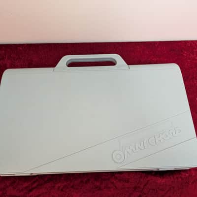 Vintage Suzuki Omnichord System Two Model OM-84 Synthesizer w/ Hard Case, Manual & Overlay 1984 - Ivory image 16
