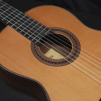 Alhambra 7P All Solid Classical Nylon String Guitar w/ logo’d gig bag Made in Spain image 12
