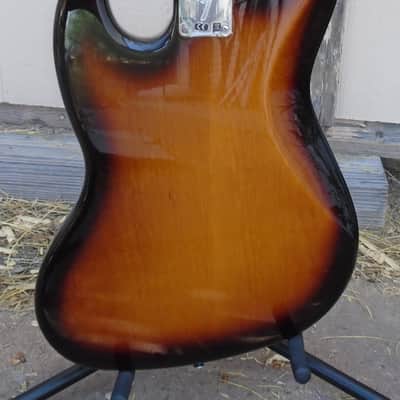 2023 Fender Gold Foil Jazz Bass - 2-Tone Sunburst - w/Bag - Jbass - 014-0711-303 image 7