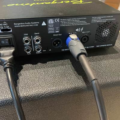Bergantino B Amp 800-Watt Bass Head plus HDN 112 cabinet image 4