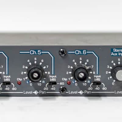 Ashly MX206 - Rack Mountable Stereo Microphone Mixer image 1