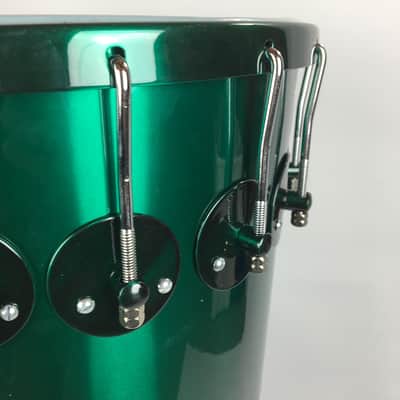 Gope Timbal, GREEN Painted Aluminum, 14"x90cm, 16 lugs - Green image 3