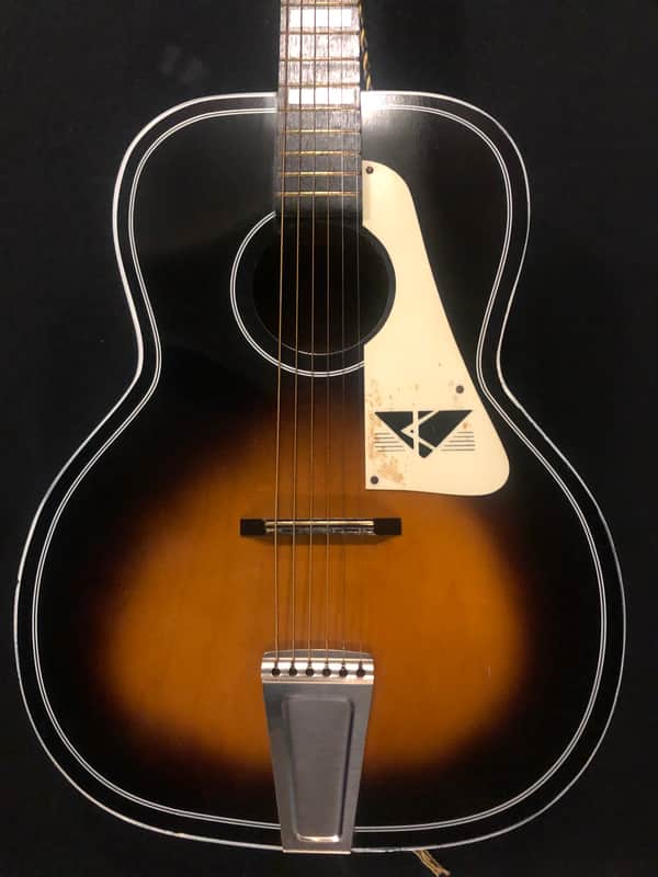 Kay K5160 Acoustic 1960's - sunburst image 1