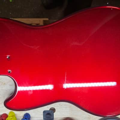 Mustang Guitar Body - Wine image 2