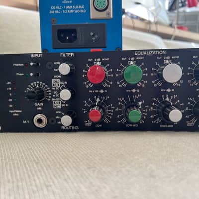 GML 2020 High Resolution Discrete Input Channel Strip with Power Supply 2000s - Black image 2