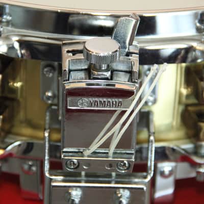 Yamaha SD935BS SD-493 14x3.5" Brass Piccolo Snare Drum 1987-1996 - Brass Bild 6