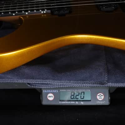 Jackson American Series Limited Edition Virtuoso, Streaked Ebony Fingerboard, Gold Rush 556 image 14