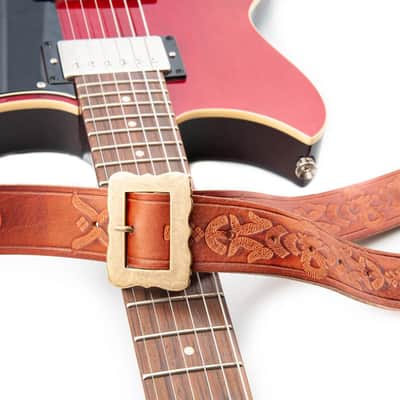 RightOn! Straps Legend Brian May Bohemian Replica Guitar Strap – Designed for Red Special image 1