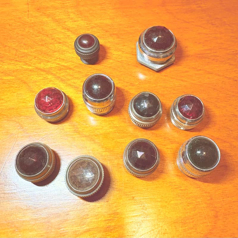 Unbranded Misc amp jewel lot of 10 - Chrome/black/nickel image 1