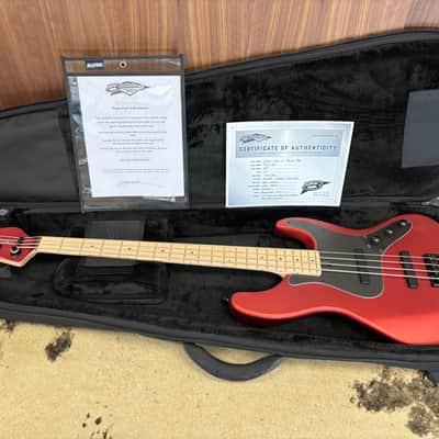Brubaker JXB USA 4 Performance Series bass 2025 - Renzo Red satin image 3
